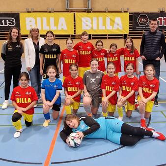 Frauen-Hallenmasters in der Sporthalle der Neusiedler Sportmittelschule
