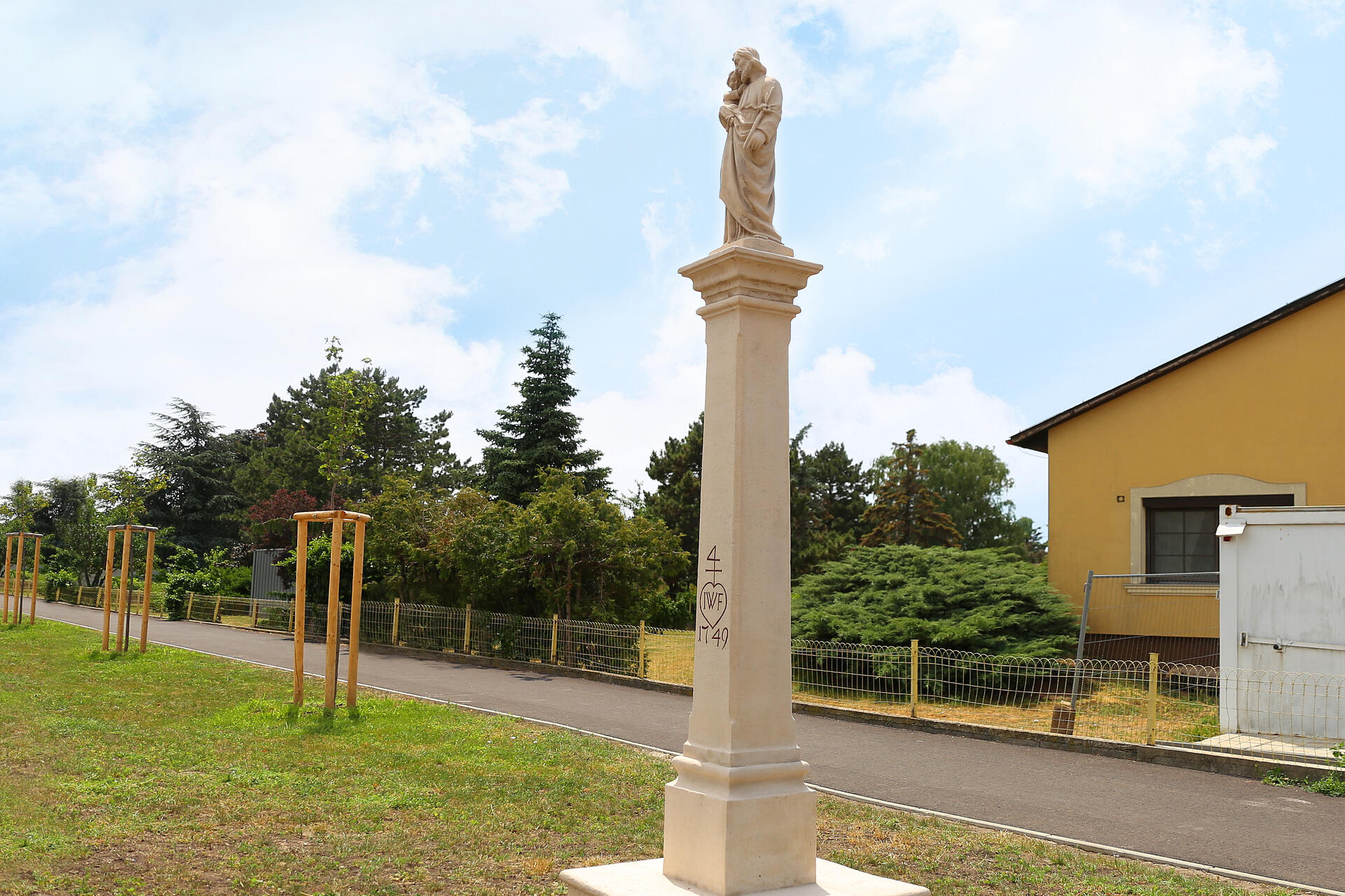 Die Josefsäule an der oberen Wienerstraße wurde erst 2020 restauriert